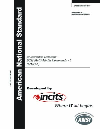 Standards PDF Cover Page